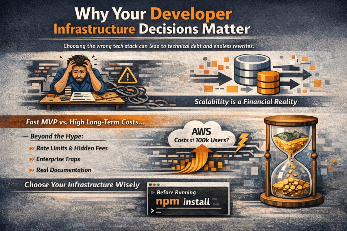 Honest developer tool comparisons and infrastructure cost analysis methodology